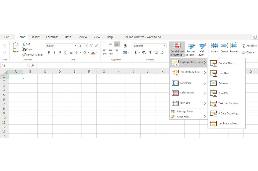 conditional formatting