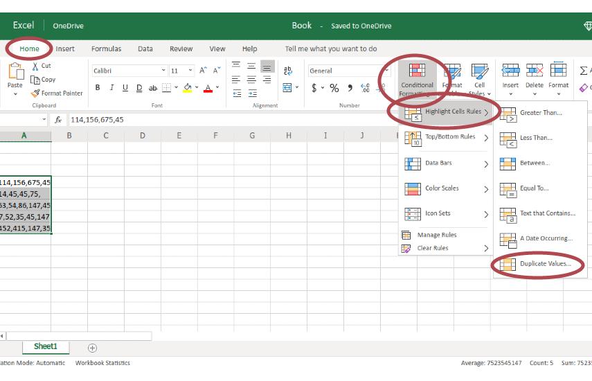 How to detect duplicate data