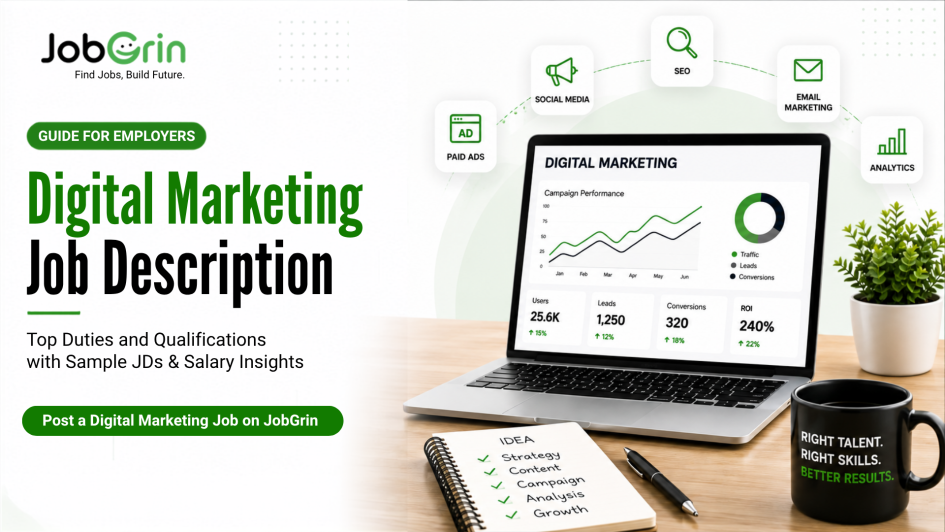 Digital Marketing job Description