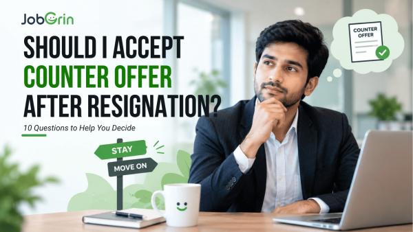 Should I Accept Counter Offer After Resignation
